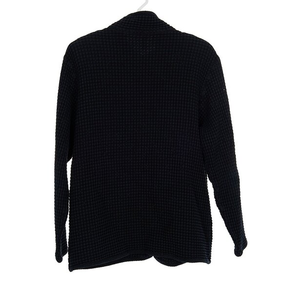 Focus Casual Life Lagenlook Waffleknit Button Front Top Women's Small - Picture 6 of 6